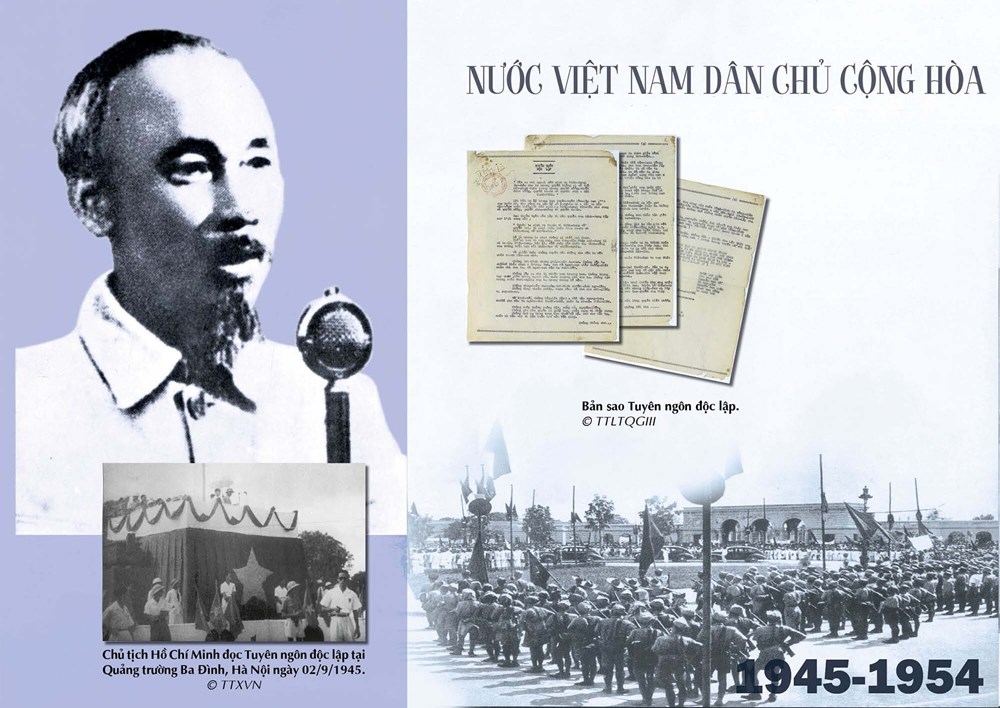 Chủ tịch Hồ Chí Minh đọc “Tuyên ngôn Độc lập” (1945) - ảnh 1