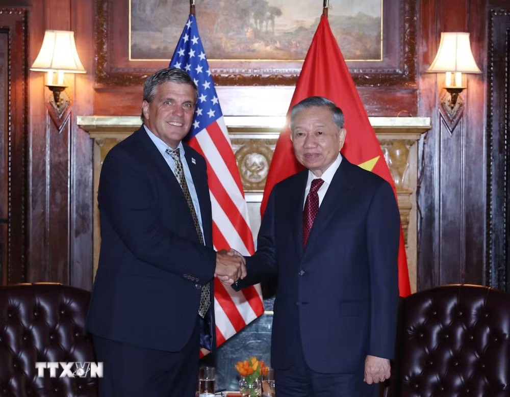 Tổng Bí thư, Chủ tịch nước tiếp Quyền Giám đốc Cơ quan Phát triển và Thương mại Hoa Kỳ - ảnh 1