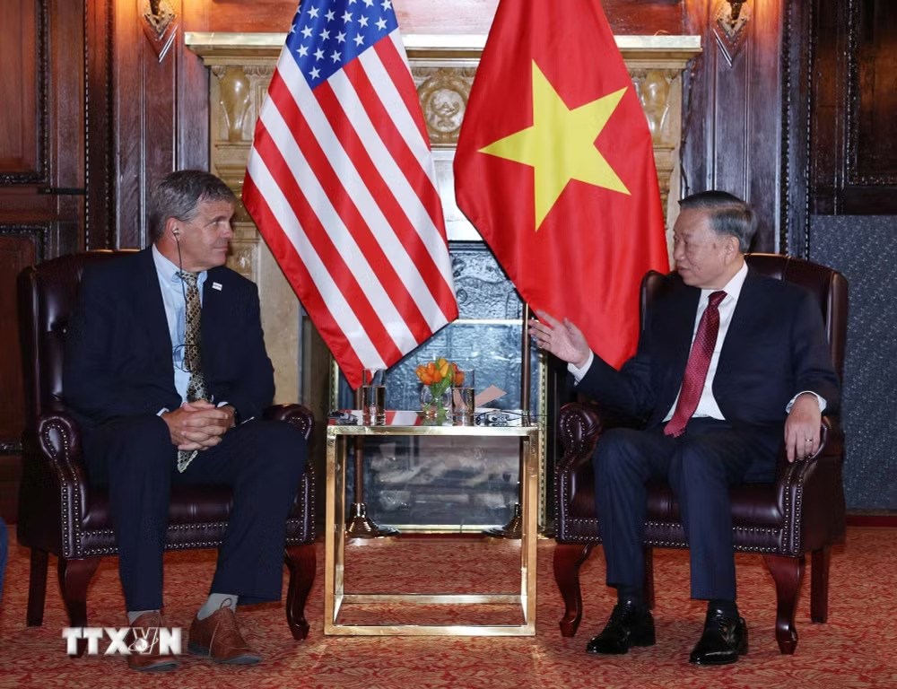 Tổng Bí thư, Chủ tịch nước tiếp Quyền Giám đốc Cơ quan Phát triển và Thương mại Hoa Kỳ - ảnh 2