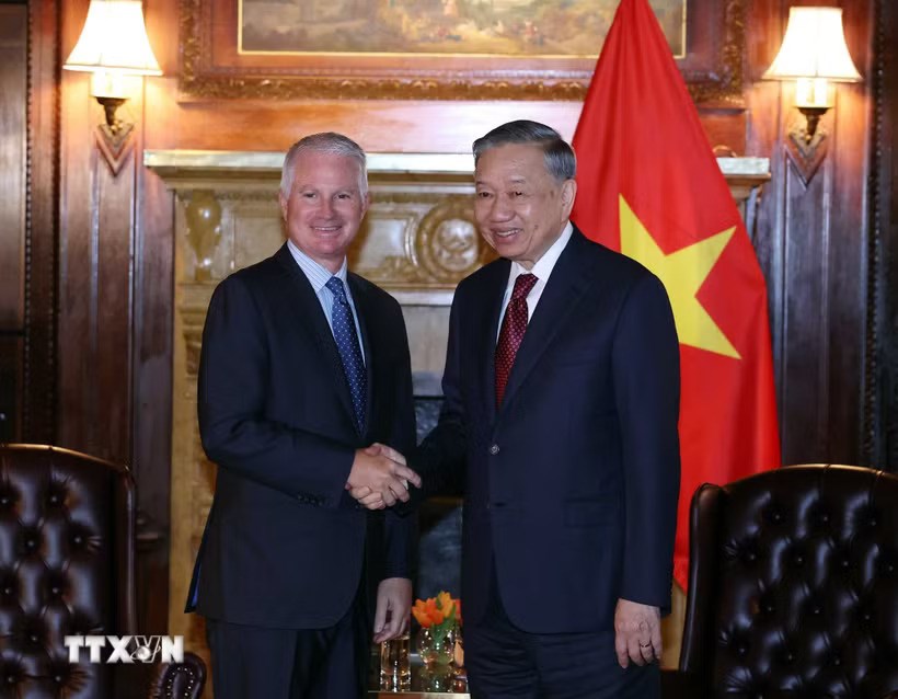 Tổng Bí thư, Chủ tịch nước Tô Lâm tiếp lãnh đạo một số tập đoàn Hoa Kỳ - ảnh 1