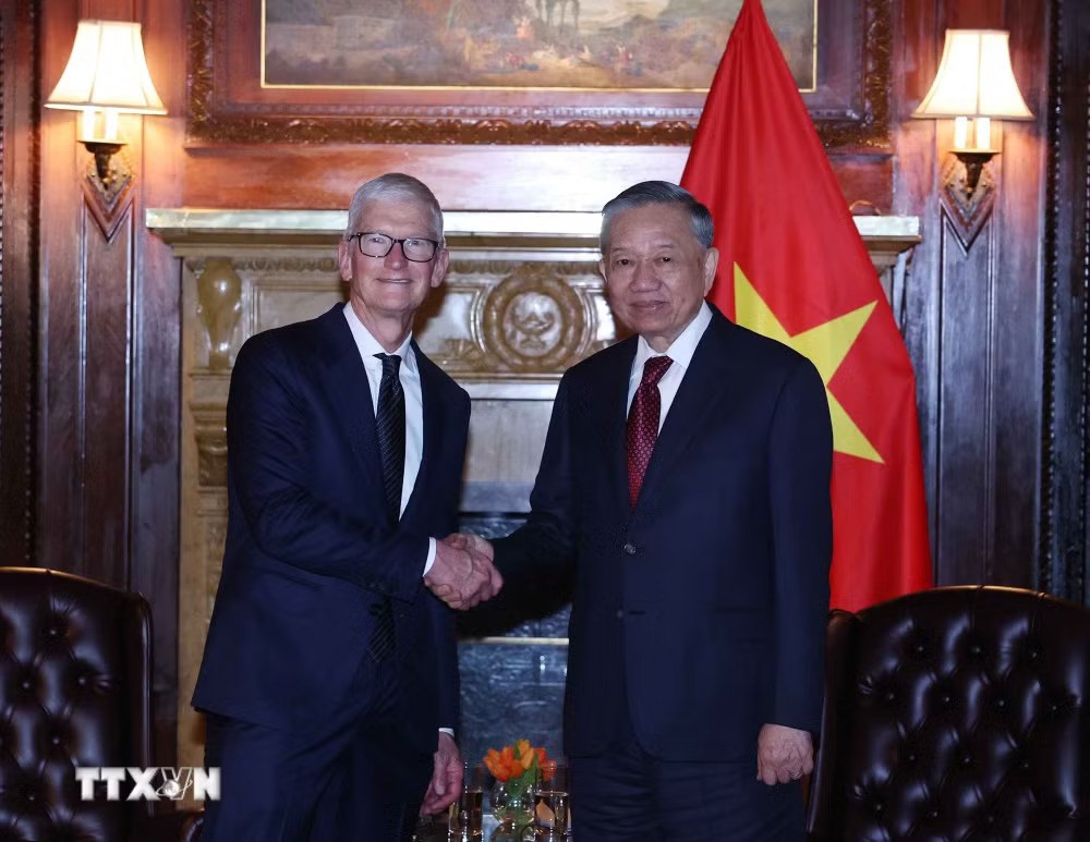 Tổng Bí thư, Chủ tịch nước Tô Lâm tiếp lãnh đạo một số tập đoàn Hoa Kỳ - ảnh 3