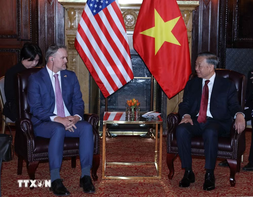 Tổng Bí thư, Chủ tịch nước Tô Lâm tiếp Đại diện Thương mại Hoa Kỳ - ảnh 2
