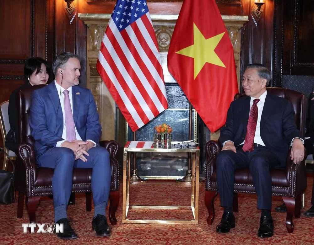 Tổng Bí thư, Chủ tịch nước Tô Lâm tiếp Đại diện Thương mại Hoa Kỳ - ảnh 3