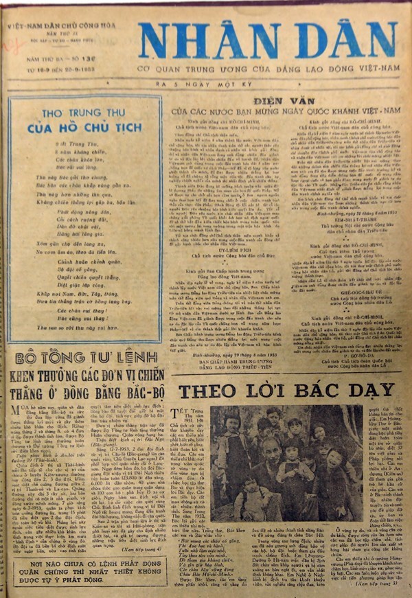 Bác Hồ gửi thư Trung thu cho các cháu thiếu nhi (1952) - ảnh 1