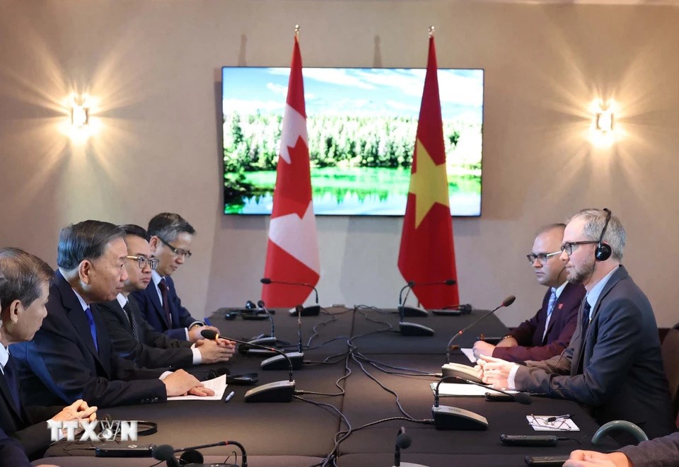 Tổng Bí thư, Chủ tịch nước Tô Lâm tiếp Tổng Bí thư Đảng Cộng sản Canada - ảnh 2