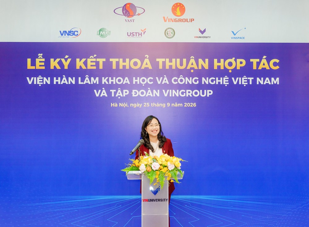 Vingroup và Viện Hàn lâm Khoa học và Công nghệ Việt Nam hợp tác phát triển công nghệ mũi nhọn - ảnh 3