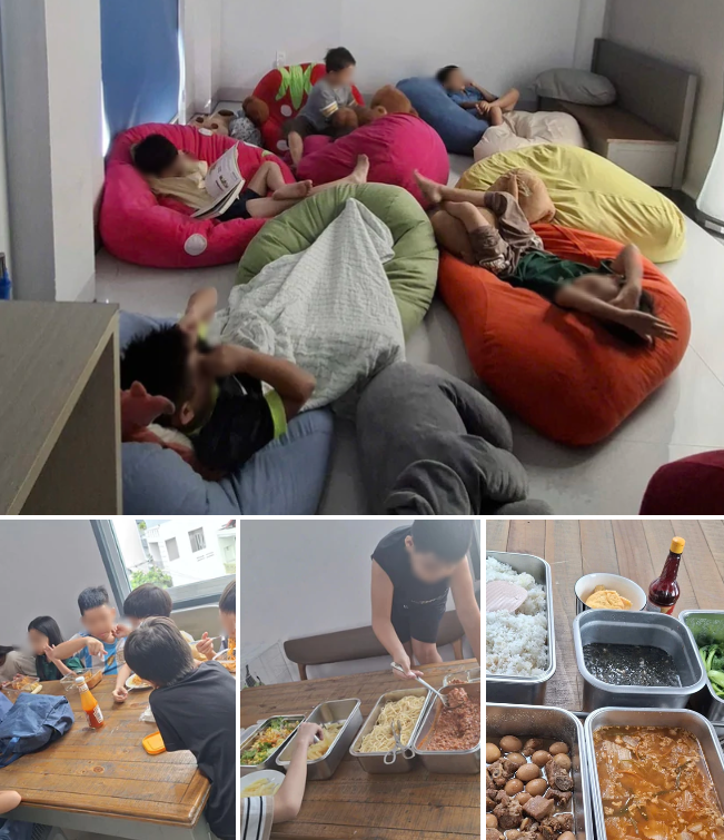 Gọi là “học tại nhà”, trẻ vẫn đi bán trú cả tuần - ảnh 1