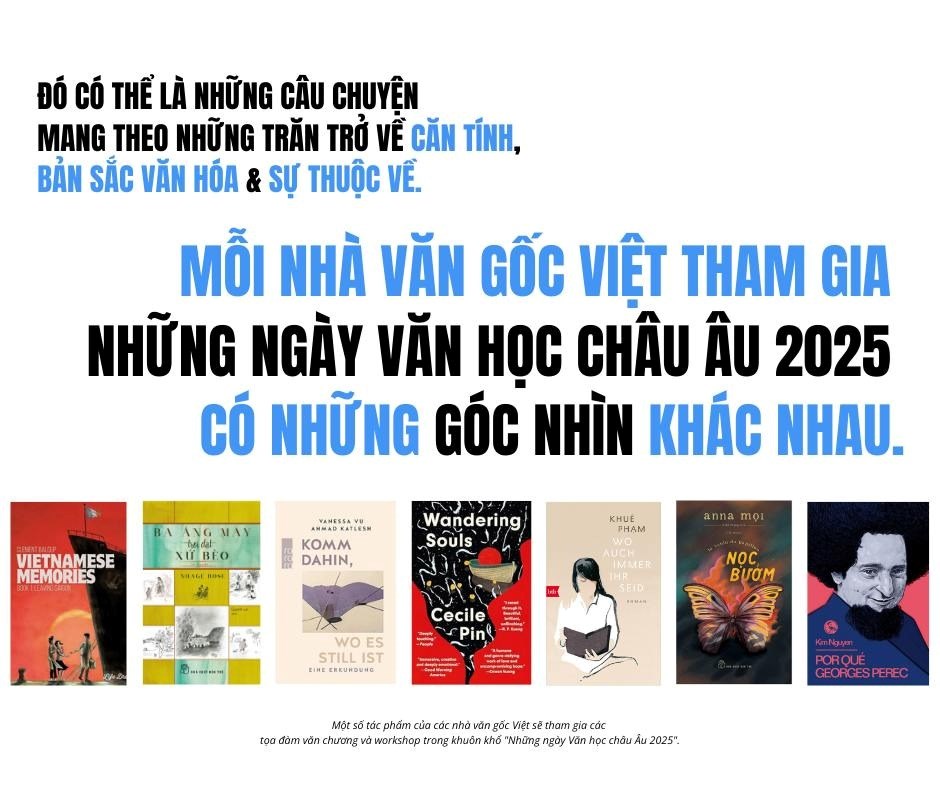 Tiếng nói của văn học di dân - chủ đề của Những ngày Văn học châu Âu 2025 - ảnh 1