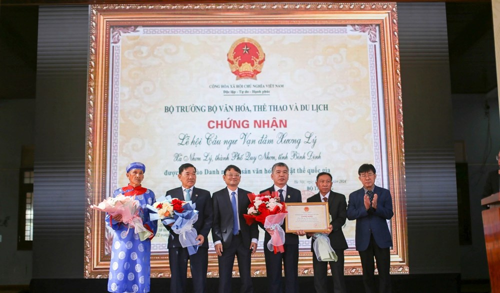 Phê duyệt Dự án Bảo tồn và phát huy giá trị Lễ hội Cầu ngư Vạn đầm Xương Lý - ảnh 1