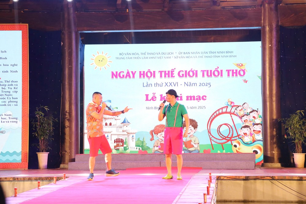 Khai mạc Ngày hội Thế giới tuổi thơ tại Ninh Bình - ảnh 4