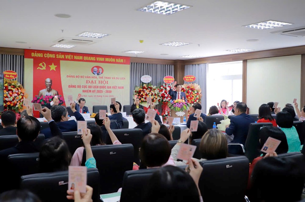 250 đại biểu tham dự Đại hội Đảng bộ Bộ VHTTDL lần thứ I, nhiệm kỳ 2025 – 2030 - ảnh 1
