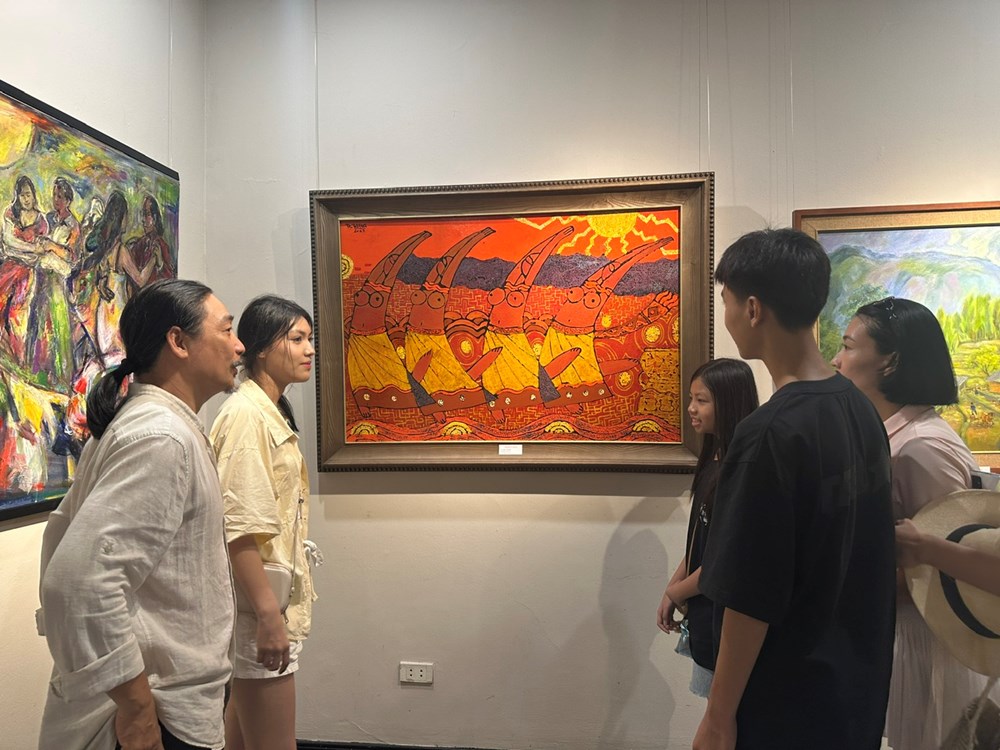 Họa sĩ Trương Trung và niềm đam mê sơn mài - ảnh 3