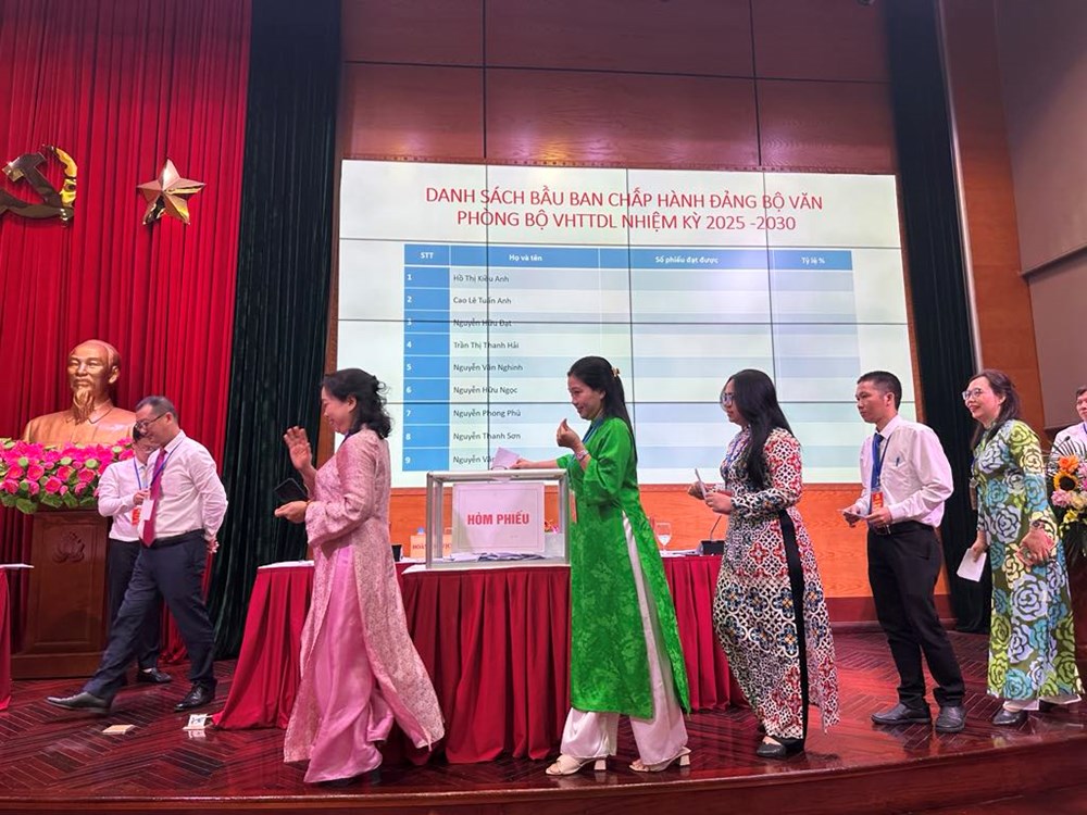 Đảng bộ Văn phòng Bộ VHTTDL tiếp tục một nhiệm kỳ thành công hơn nữa - ảnh 5