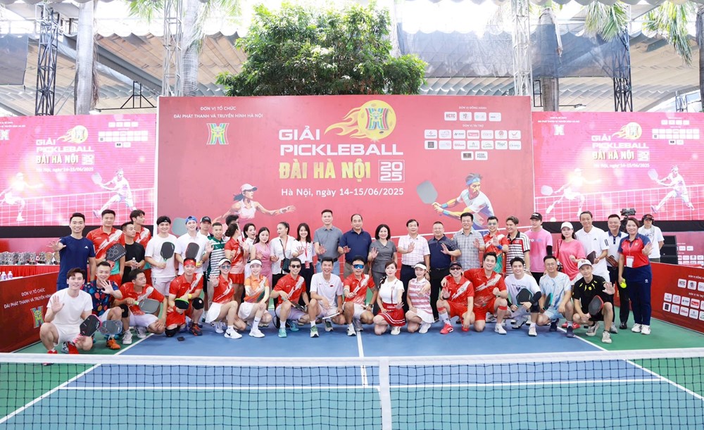 640 vận động viên tranh tài tại Giải Pikleball Đài Hà Nội năm 2025 - ảnh 4