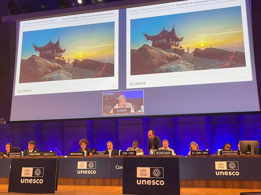 Danh thắng Yên Tử- Vĩnh Nghiêm- Côn Sơn- Kiếp Bạc được UNESCO ghi danh vào Danh mục Di sản văn hóa thế giới - ảnh 2