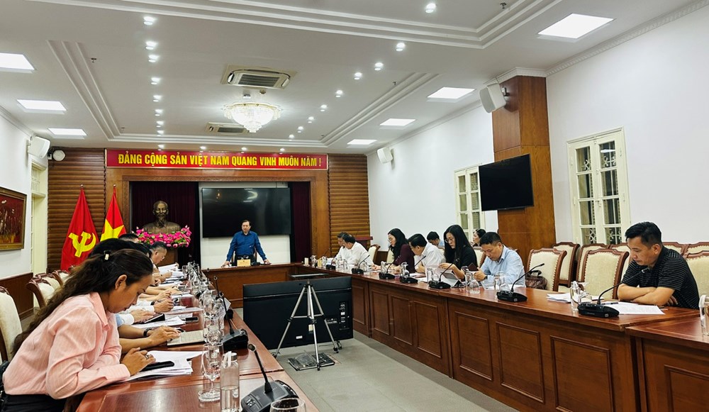 Chủ động, tích cực, trách nhiệm trong thực hiện các nhiệm vụ tổ chức Triển lãm thành tựu kinh tế- xã hội - ảnh 2