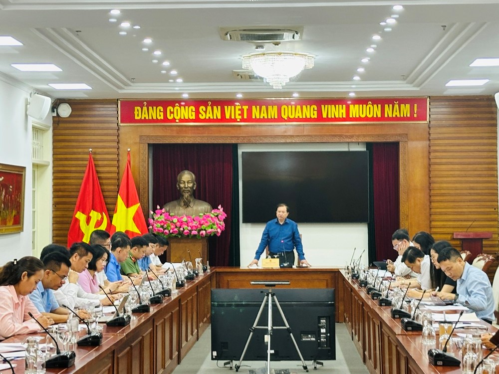 Chủ động, tích cực, trách nhiệm trong thực hiện các nhiệm vụ tổ chức Triển lãm thành tựu kinh tế- xã hội - ảnh 1