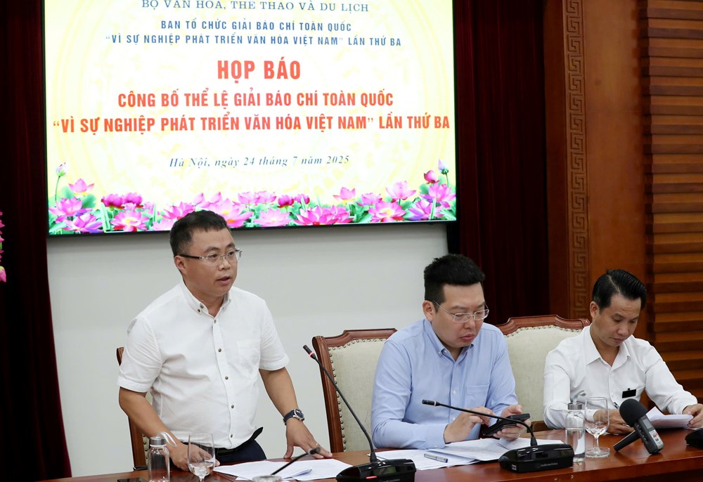 Đổi mới và nâng tầm Giải Báo chí toàn quốc “Vì sự nghiệp phát triển Văn hóa Việt Nam” lần thứ Ba năm 2025 - ảnh 2