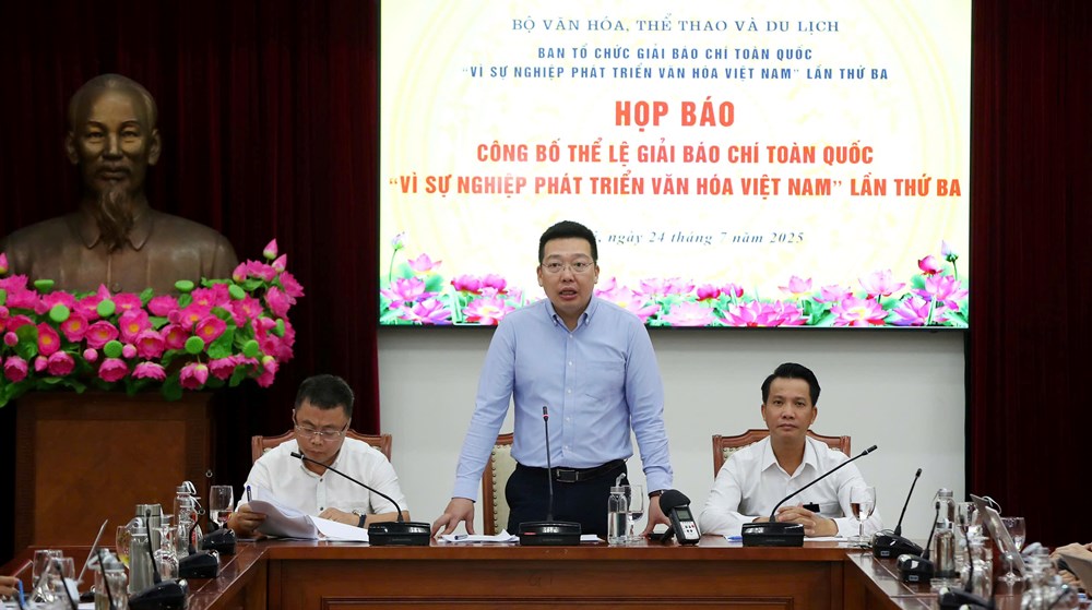 Đổi mới và nâng tầm Giải Báo chí toàn quốc “Vì sự nghiệp phát triển Văn hóa Việt Nam” lần thứ Ba năm 2025 - ảnh 1