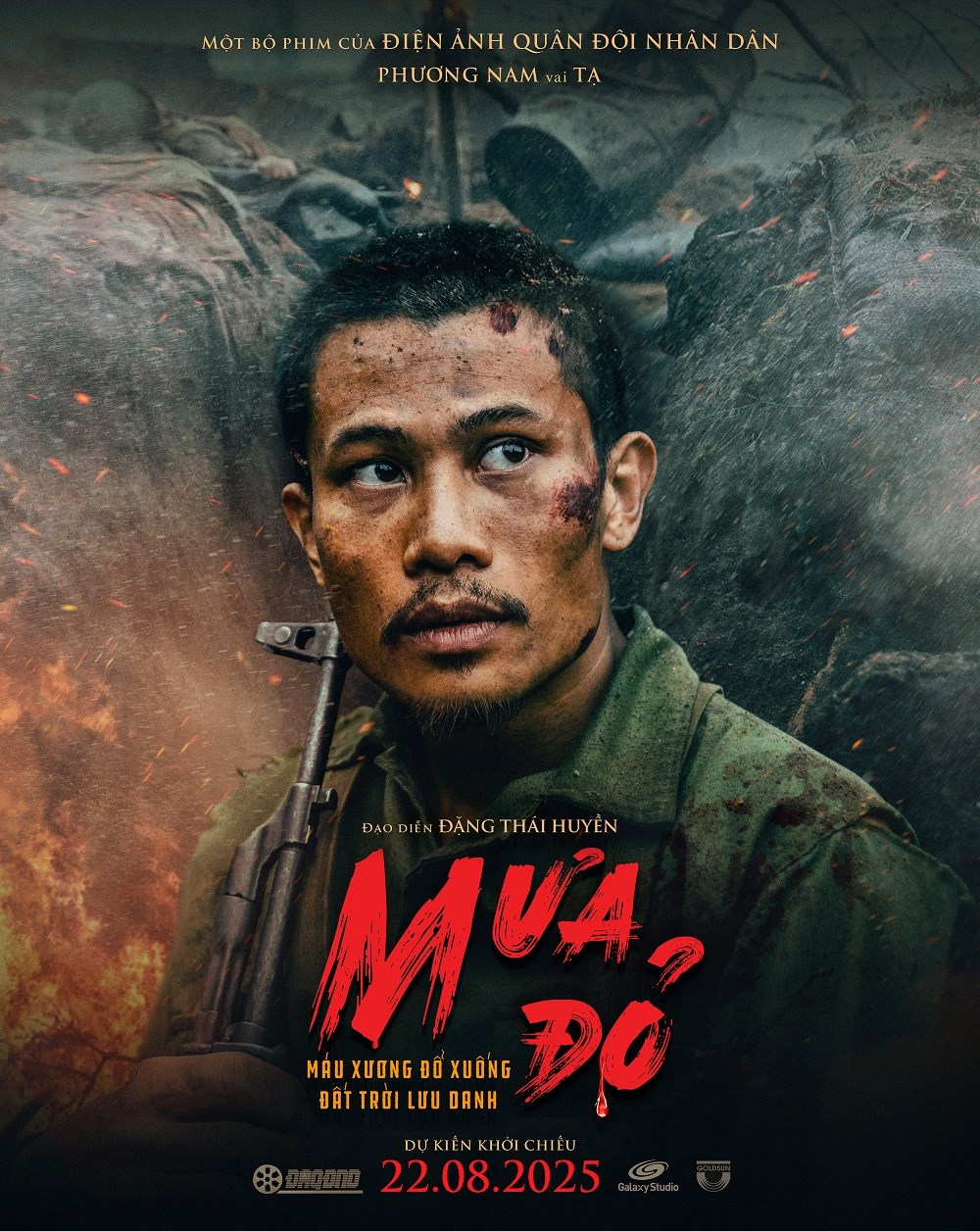 "Mưa đỏ" công bố loạt poster nhân vật, khắc họa rõ nét hai chiến tuyến giữa mùa hè năm 1972 - ảnh 3