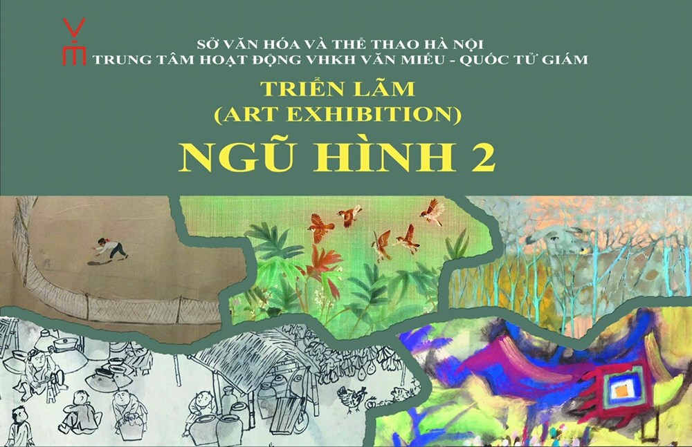 "Ngũ hình 2”- Thể nghiệm cách biểu hiện mới của văn hóa dân gian qua nghệ thuật tạo hình - ảnh 1
