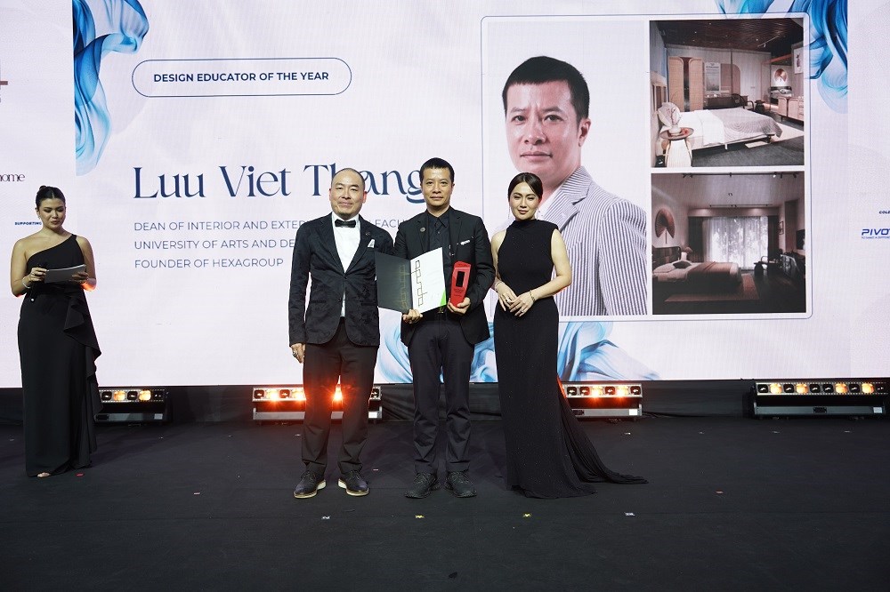 Nhà giáo Việt Nam đầu tiên nhận giải “Design Educator of the Year”  - ảnh 1