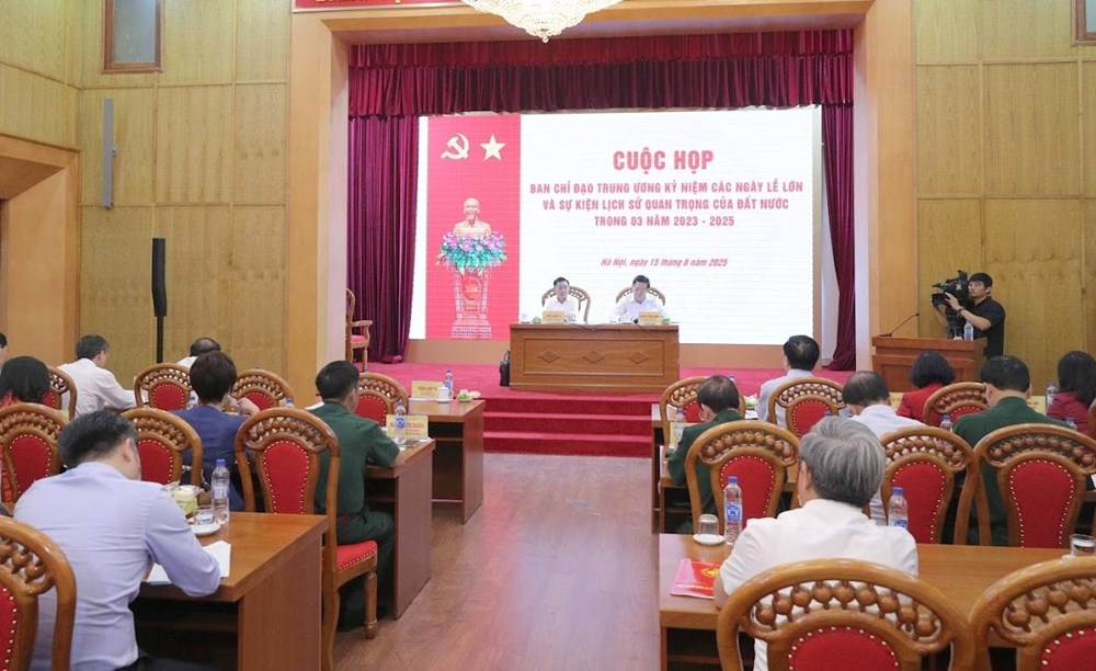 Bảo đảm tổ chức Lễ kỷ niệm Cách mạng Tháng Tám và Quốc khánh 2.9 trang trọng, tuyệt đối an toàn - ảnh 1