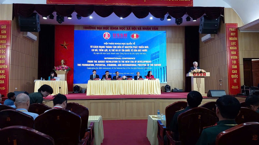 Hội thảo khoa học quốc tế từ Cách mạng Tháng Tám đến Kỷ nguyên mới - ảnh 1