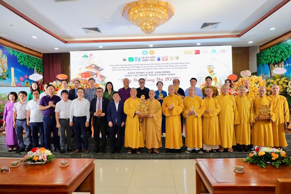 “Sáng đạo trong đời” – Hành trình lan tỏa ánh sáng Phật pháp bằng nghệ thuật - ảnh 5
