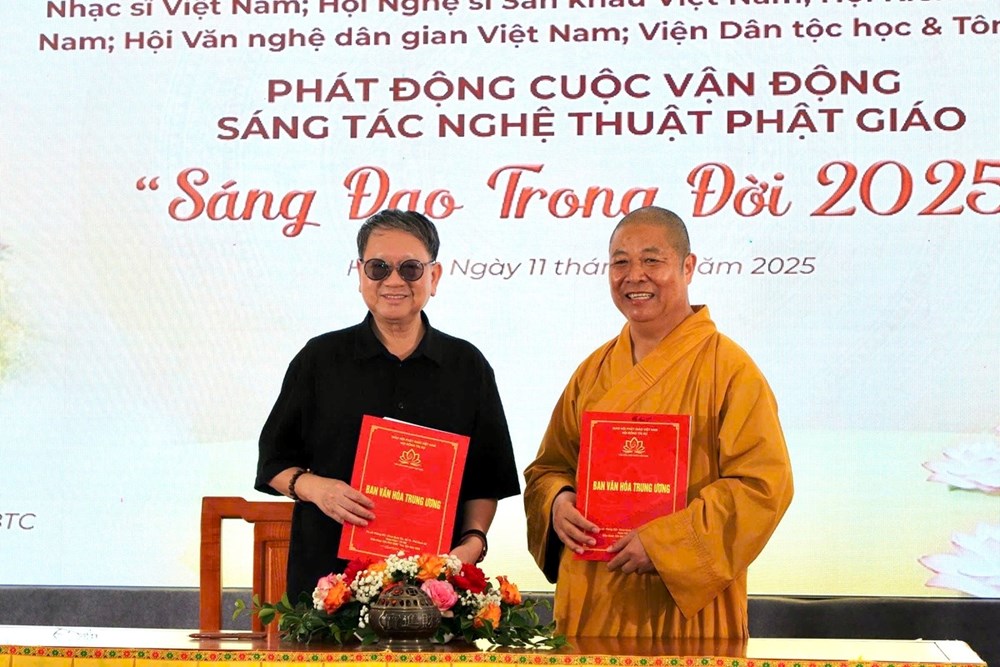 “Sáng đạo trong đời” – Hành trình lan tỏa ánh sáng Phật pháp bằng nghệ thuật - ảnh 6