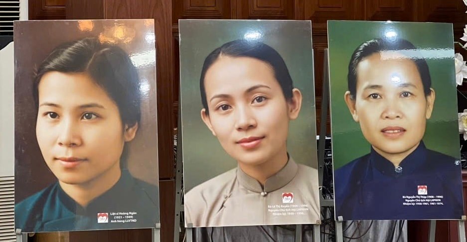 Tái hiện chân dung người phụ nữ Việt Nam anh hùng qua di ảnh phục dựng - ảnh 5