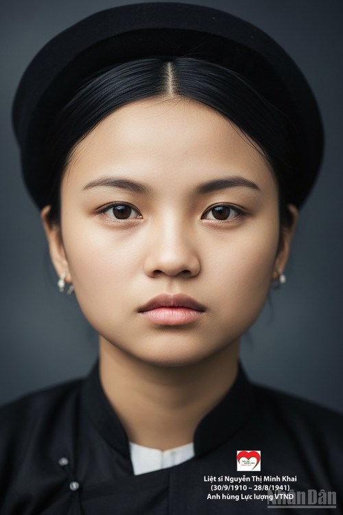 Tái hiện chân dung người phụ nữ Việt Nam anh hùng qua di ảnh phục dựng - ảnh 3