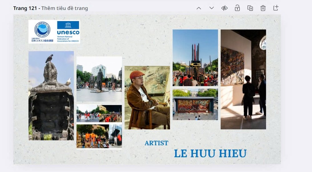 Nghệ sĩ Lê Hữu Hiếu và khát vọng nâng tầm di sản Việt Nam qua nghệ thuật đương đại - ảnh 3
