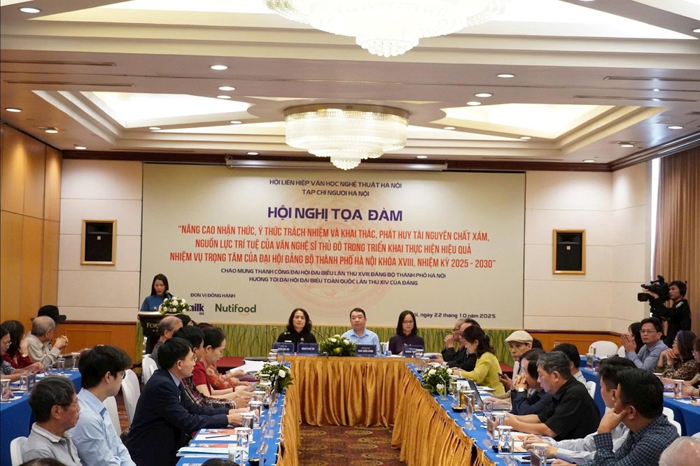 Phát huy trí tuệ văn nghệ sĩ Thủ đô trong xây dựng và phát triển văn hóa Hà Nội - ảnh 4