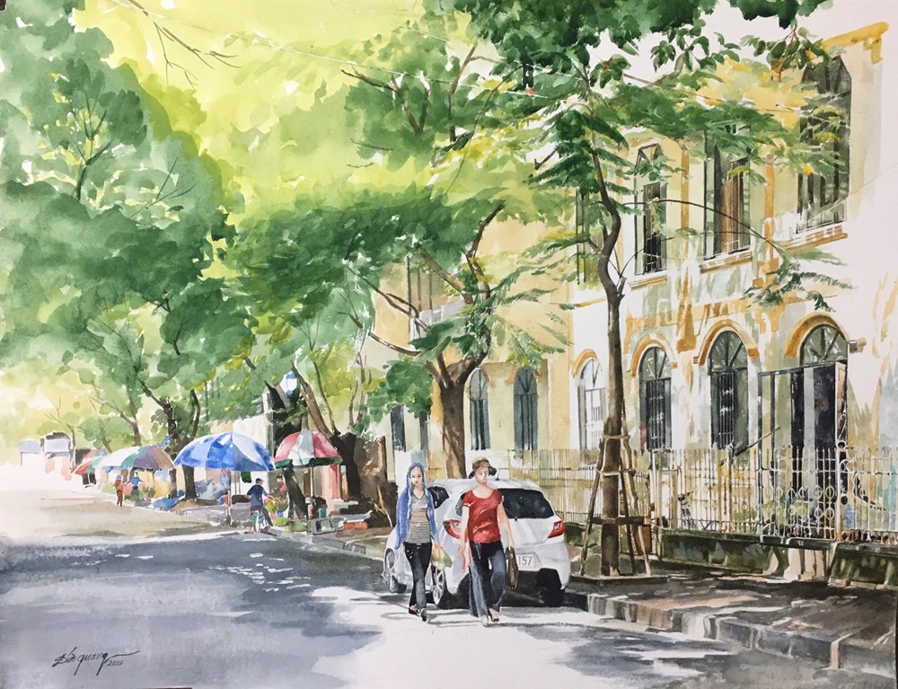 Nguyễn Đức Quang – Trở về với hội họa, trở về với chính mình - ảnh 1
