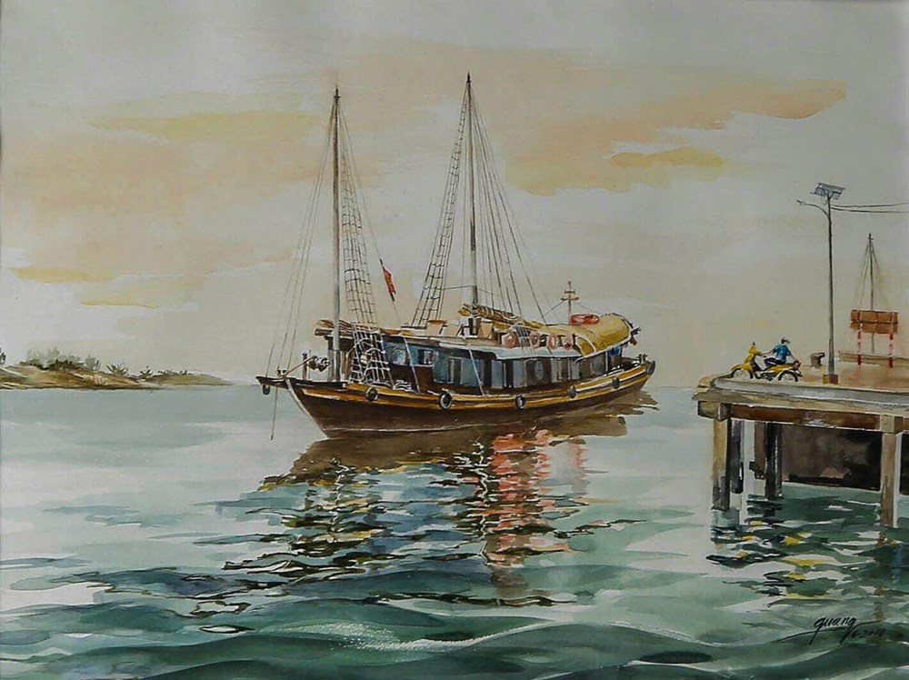 Nguyễn Đức Quang – Trở về với hội họa, trở về với chính mình - ảnh 2