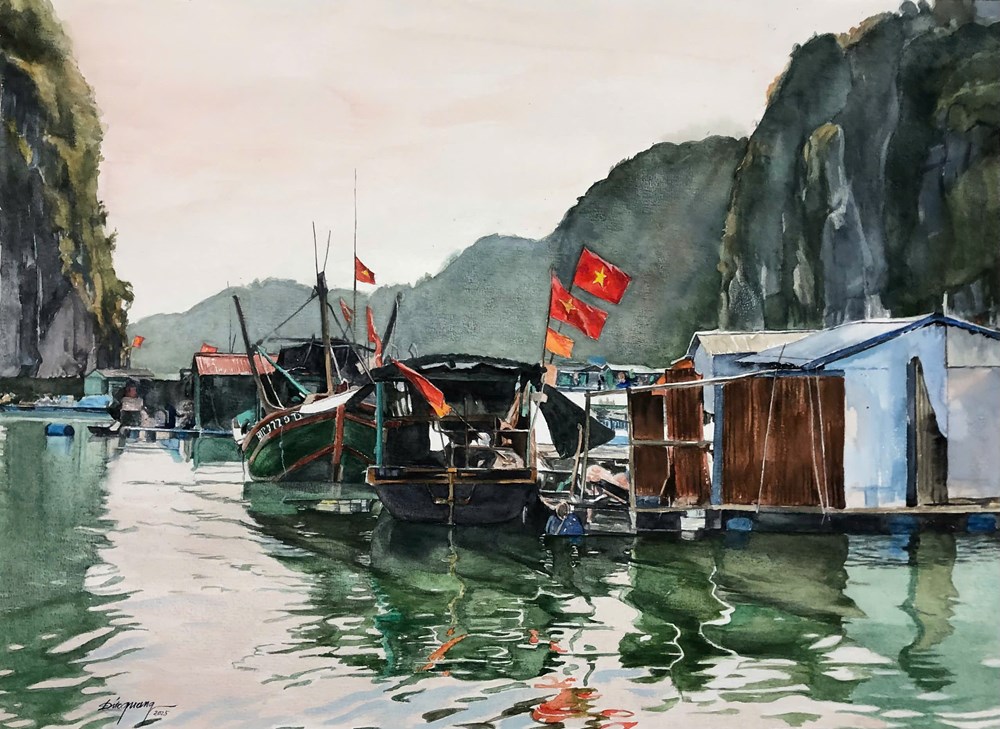 Nguyễn Đức Quang – Trở về với hội họa, trở về với chính mình - ảnh 4