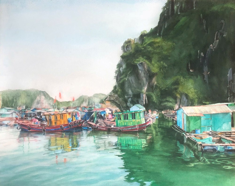 Nguyễn Đức Quang – Trở về với hội họa, trở về với chính mình - ảnh 7