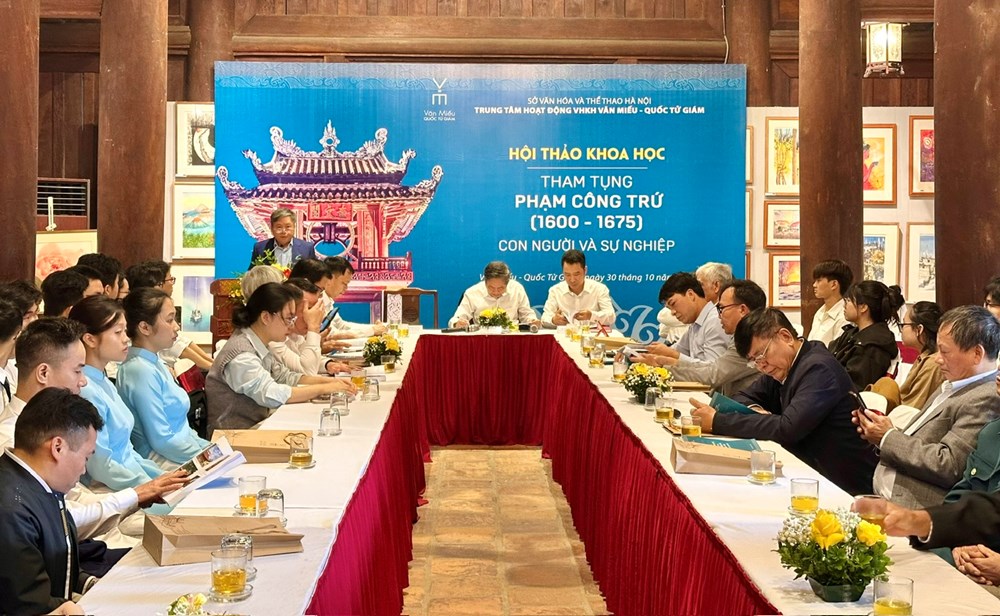 Tri ân danh nhân Phạm Công Trứ – nhà chính trị, văn hóa, giáo dục xuất sắc thời Lê Trung hưng - ảnh 1