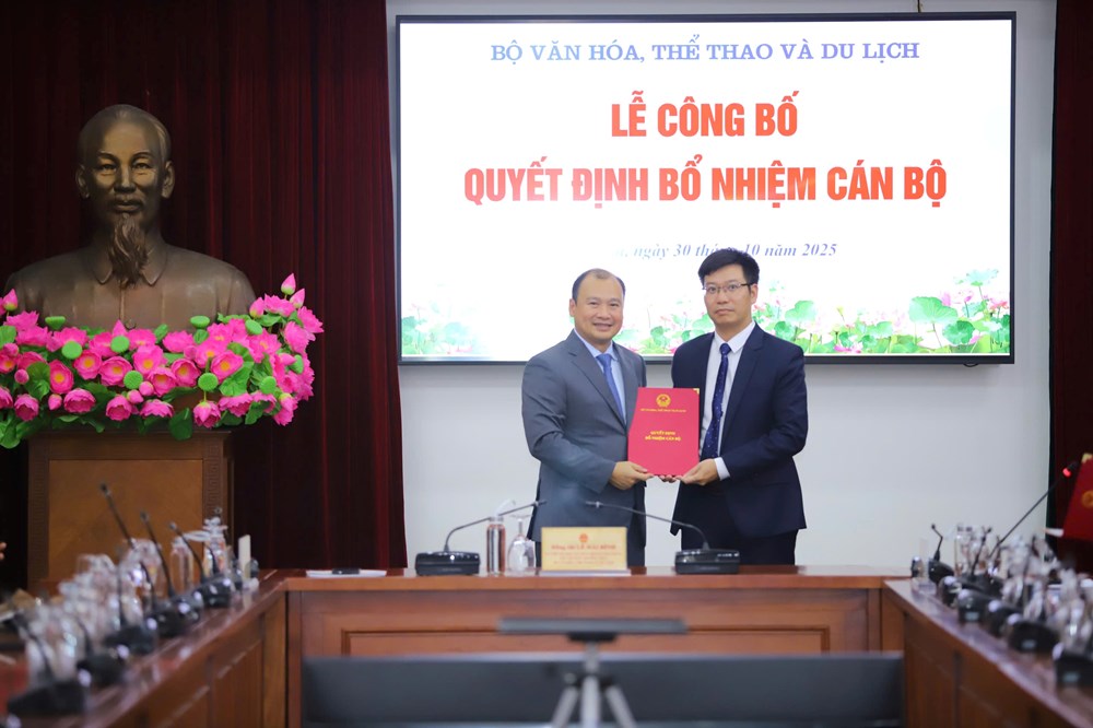Công bố quyết định bổ nhiệm hai Phó Cục trưởng thuộc Bộ VHTTDL - ảnh 3