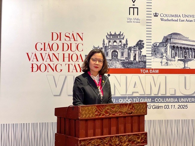 Đối thoại Đông - Tây tại Văn Miếu - Gợi mở giá trị di sản giáo dục trong thời hội nhập - ảnh 1