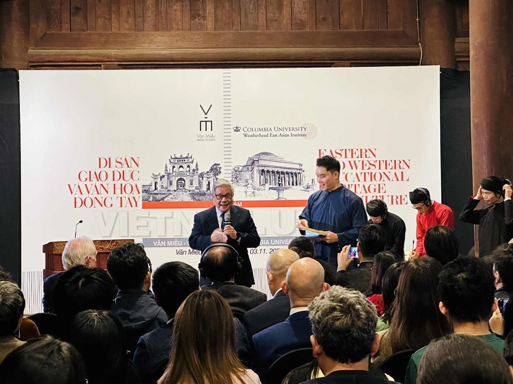 Đối thoại Đông - Tây tại Văn Miếu - Gợi mở giá trị di sản giáo dục trong thời hội nhập - ảnh 2