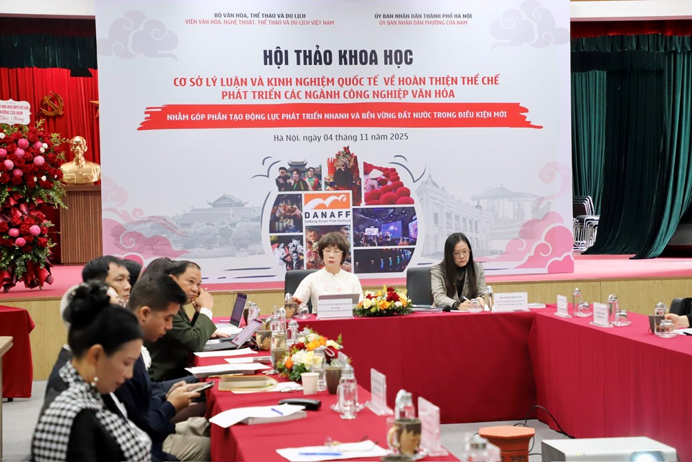 Hoàn thiện thể chế – Động lực phát triển công nghiệp văn hoá Việt Nam trong giai đoạn mới - ảnh 1