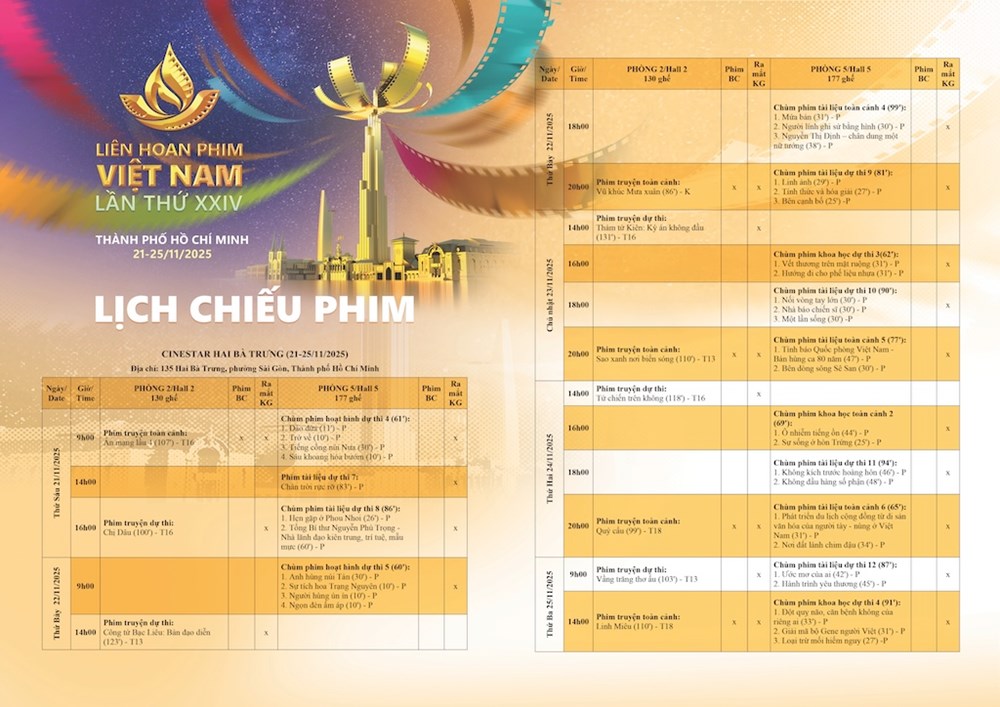 Phát vé xem phim miễn phí tại TP Hồ Chí Minh từ 15.11 - ảnh 1