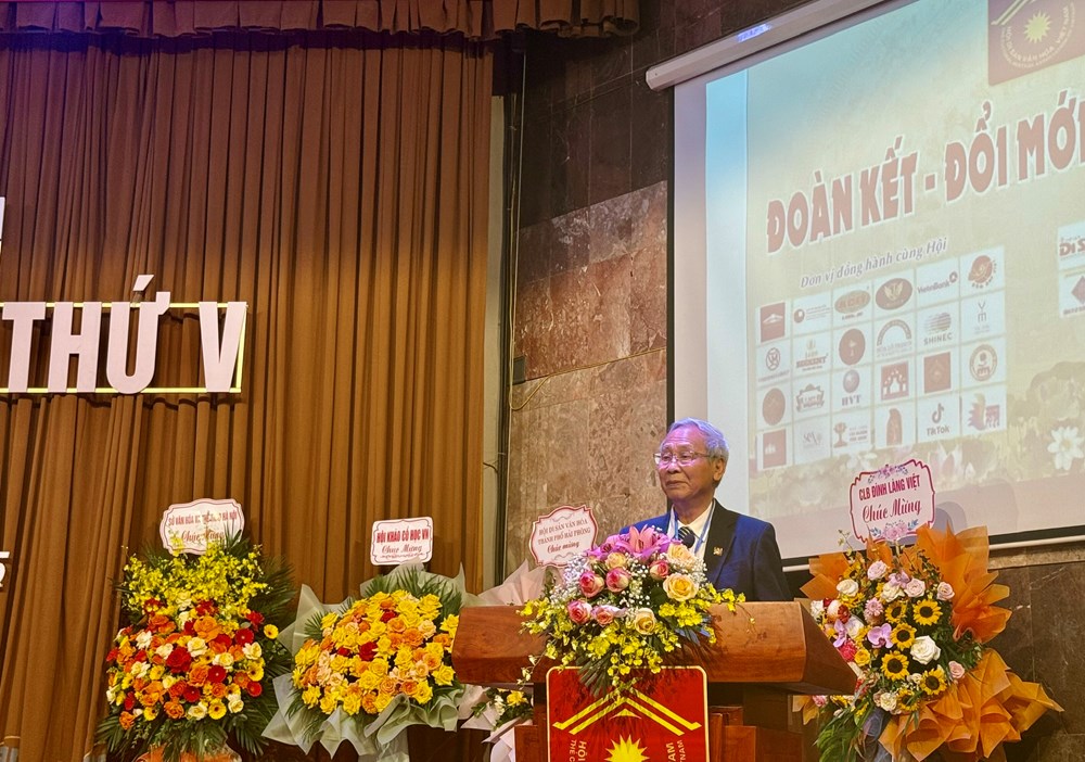 PGS.TS Đỗ Văn Trụ tái đắc cử Chủ tịch Hội Di sản Văn hóa Việt Nam nhiệm kỳ 2025-2030 - ảnh 2