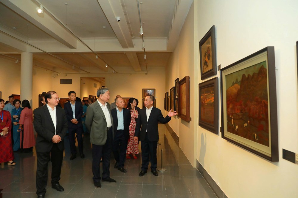 Tổng Bí thư Tô Lâm kỳ vọng Bảo tàng Mỹ thuật Việt Nam ngày càng phát triển - ảnh 3