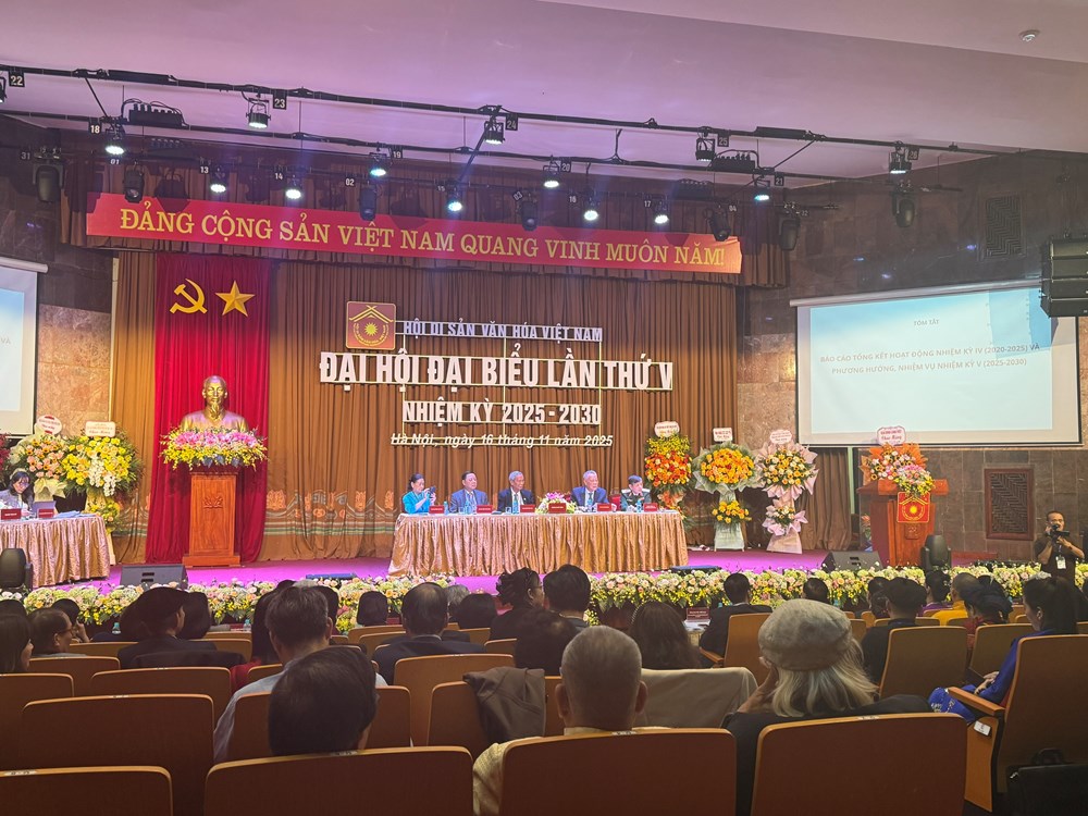 PGS.TS Đỗ Văn Trụ tái đắc cử Chủ tịch Hội Di sản Văn hóa Việt Nam nhiệm kỳ 2025-2030 - ảnh 1