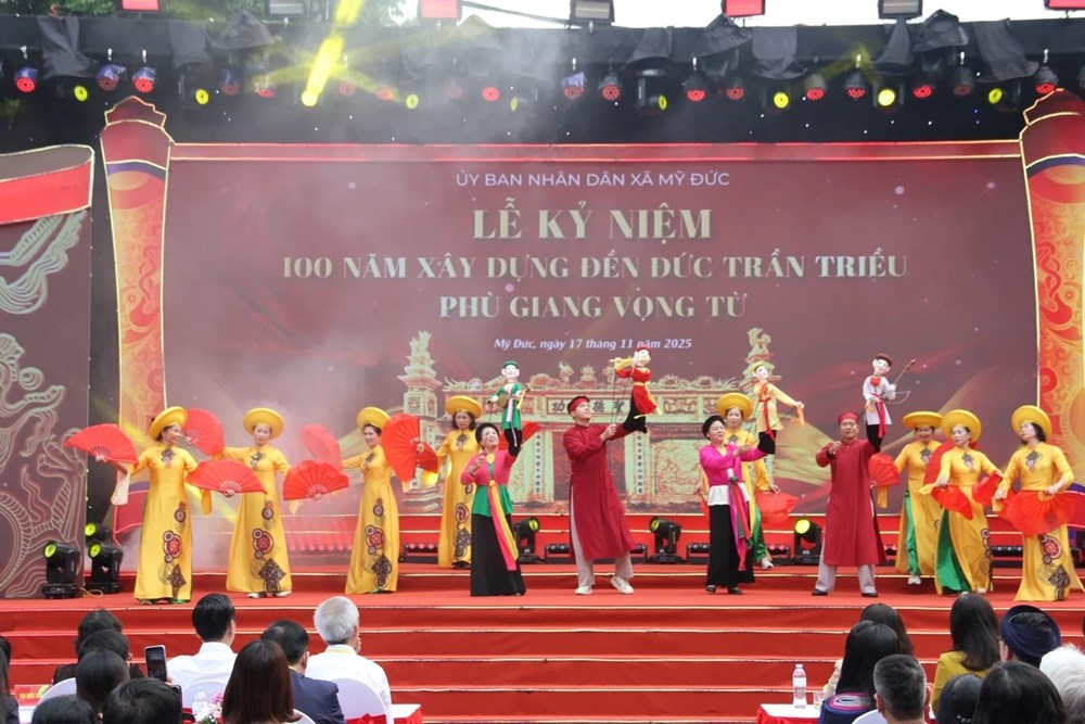 Một thế kỷ Đền Đức Trần triều - Dấu ấn lịch sử, tâm linh trên đất Mỹ Đức - ảnh 4