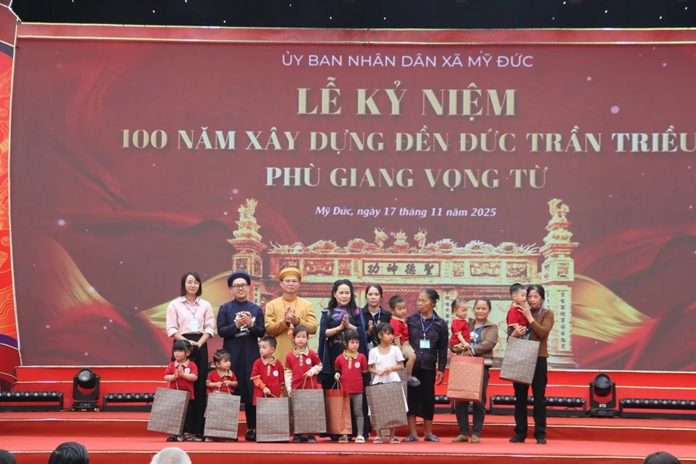 Một thế kỷ Đền Đức Trần triều - Dấu ấn lịch sử, tâm linh trên đất Mỹ Đức - ảnh 7