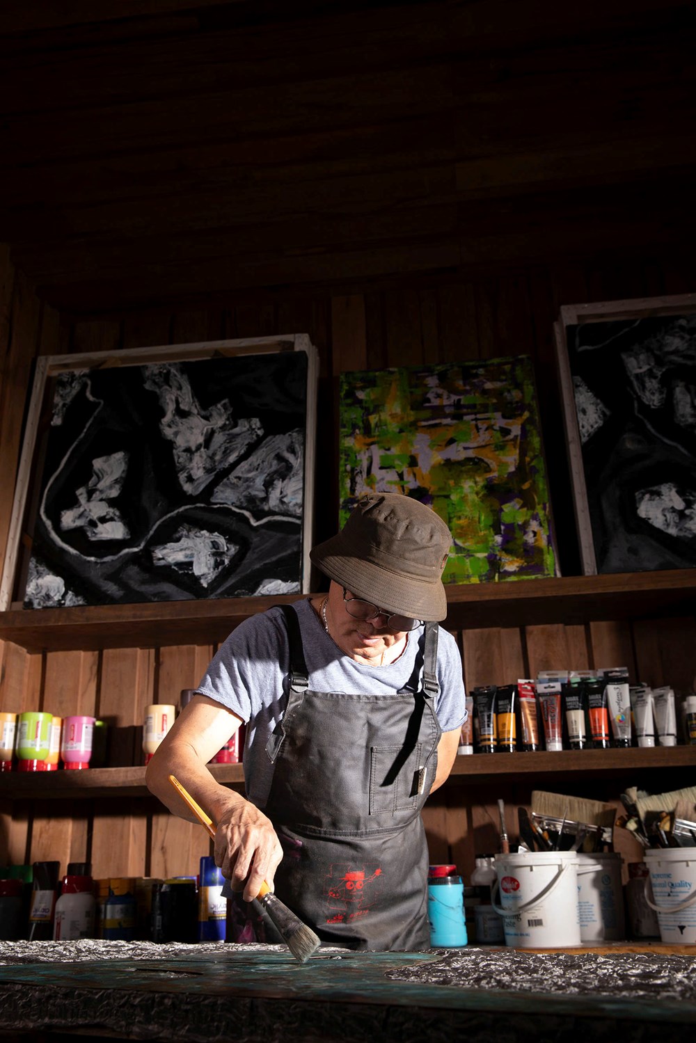 Đinh Phong- Một người thực hành nghệ thuật không ngừng nghỉ - ảnh 6